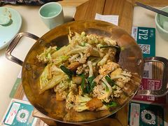 干锅菜花-绿茶餐厅(西单老佛爷店)