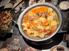 蒜香味烤海鲈鱼-烤匠麻辣烤鱼(青羊万达店)