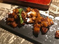 雪花糖醋里脊-绿茶餐厅(松江万达店)