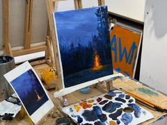 -信马画室 成人零基础到个人创作画室(亚运村店)