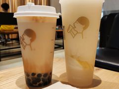 烤黑糖波波牛乳-喜茶(深圳东门1234店)