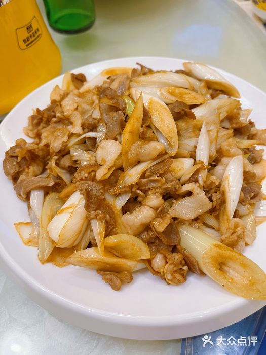 锡林河饭店葱爆羊肉图片