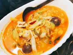 辣海鲜面-桃园中华料理炸酱面(燕儿岛路店)