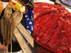 -鲜入围煮花胶鸡海鲜火锅