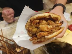 鸡皮夹烧饼-老徐烧烤涮肚(交道口店)