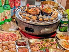 -围炉肉舍•炭烤活鳗•丹东海鲜烤肉(步行街店)