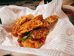 炸茄子-新白鹿餐厅(松江开元地中海店)