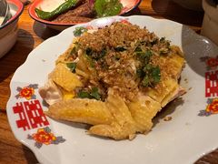 红葱头淋爬山鸡-广府乡下·饭庄(新港东路店)