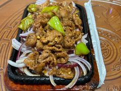 铁板牛肉-金陵轩鲁菜馆