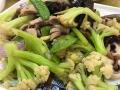 菜花炒八珍-阿四台山黄鳝饭(东门店)