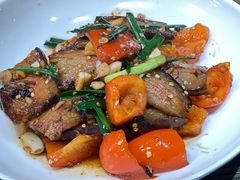 大红椒炒湘西腊肉-田趣园长沙菜(天安云谷店)