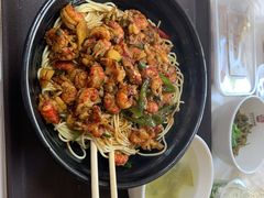 小龙虾拌面-常熟炒浇面馆(五福街总店)