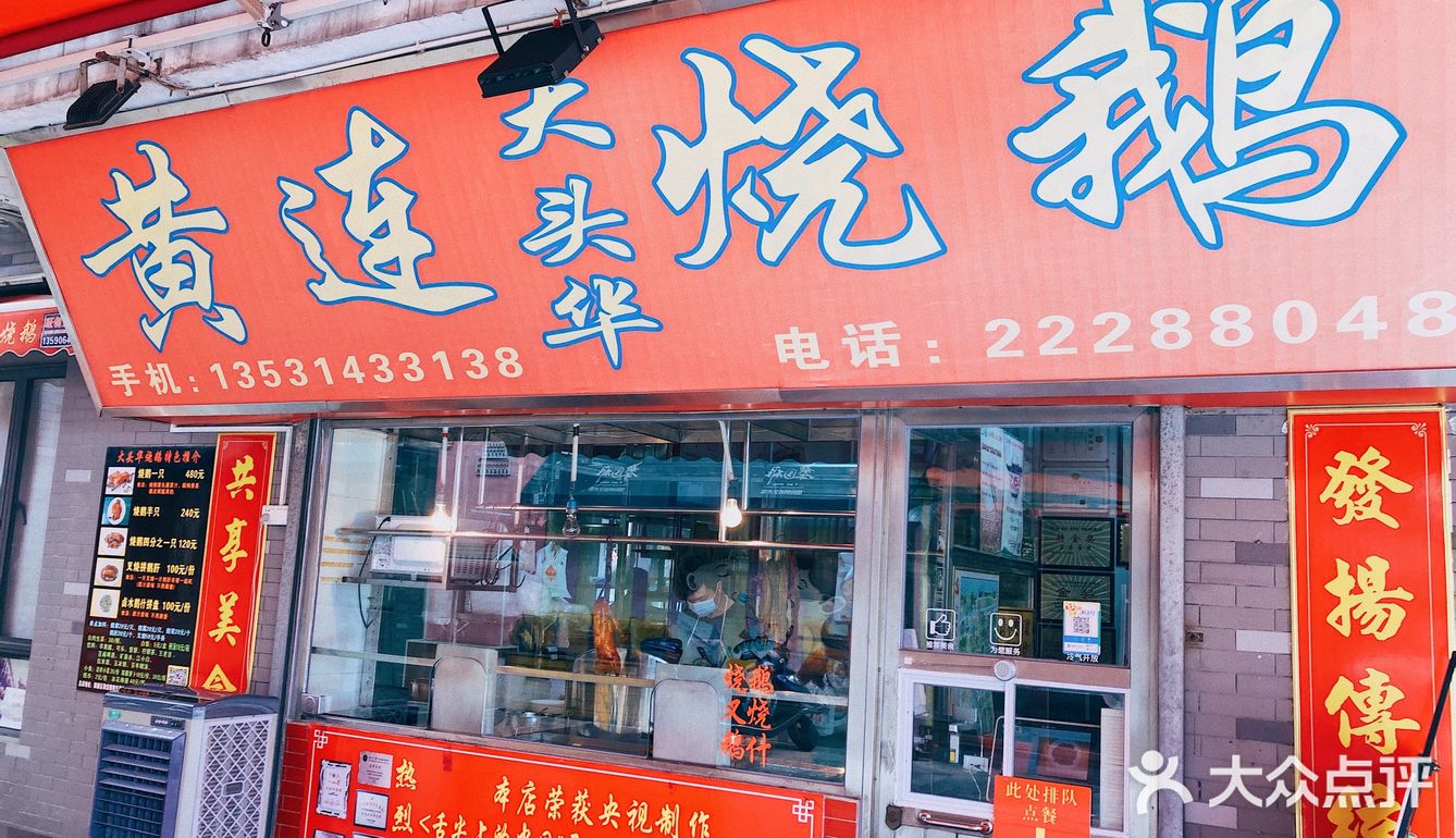 上过电视节目的大头烧鹅