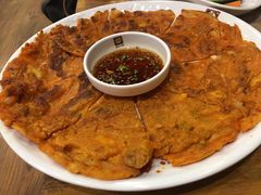 泡菜饼-喇喇排骨火锅·传统韩式脊骨汤(望京西园总店)