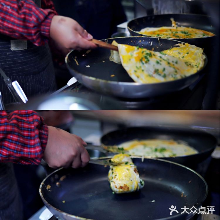 「定兴路网红软蛋饼 藏在巷子里的美食 小时候的回忆」
