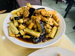 蛤蜊肉拌茄子-华春餐馆(鱼山路店)