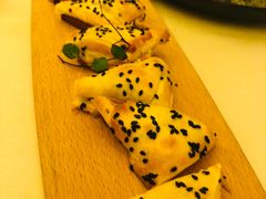 酥皮芒果三文鱼-烛影拾光观景餐厅·创意菜·摄影·小提琴(大唐不夜城店)