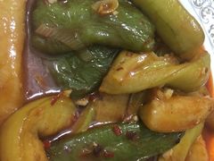 虎皮辣椒烧茄子-疆里疆外·和田烤肉·清真