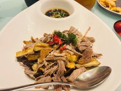 剔骨肉拌茄子-隆喜元鱼汤包·海鲜(中联广场店)