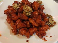 酱爆桃仁鸡丁-津沽小院(天津之眼店)