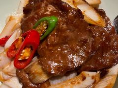 葱爆美国牛肉片-夜上海(新天地店)