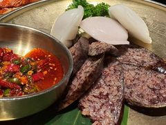 -草家酱蟹炭火烤肉店(珲春南路一店)