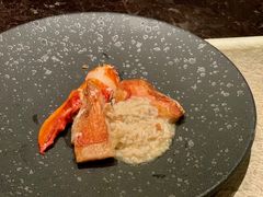 本日鲜鱼及龙虾腿-Ginza Onodera铁板烧(外滩十八号店)
