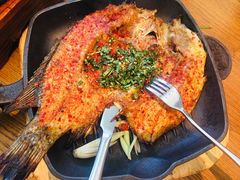 香茅草烤罗非鱼-云海肴·汽锅鸡·云南菜(苏州中心店)