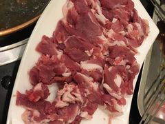 手切羊肋条-清真·海清斋铜锅涮肉牛羊肉小炒泡馍(大雁塔店)