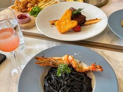 墨鱼汁意面-窗外西餐厅(普罗理想国店)