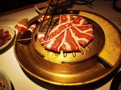 澳洲牛五花锅-猪啊牛呀羊啊铜盘烤肉(正大广场店)