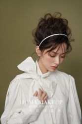 点击看大图 -荷玛高端新娘跟妆团队·彩妆培训