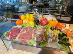 -大中华希尔顿酒店-念自助餐·海南美食·三文鱼