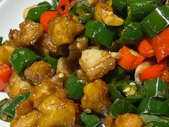 榄菜蜜豆炒鸡脆骨-老广酒楼(樱花店)
