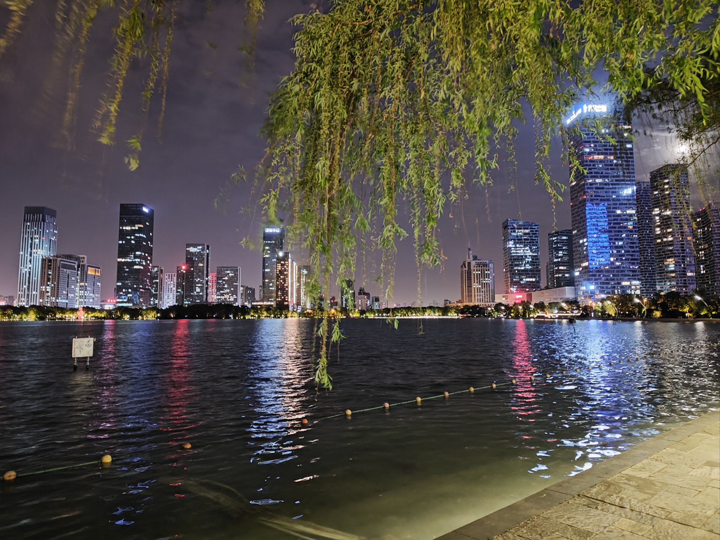 合肥夜景图片手机实拍图片