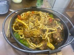 羊肉炕锅-夏都地标马一刀烤肉美食城