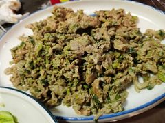 香椿炒鸡蛋-盱眙虾神於氏龙虾(夫子庙红街店)