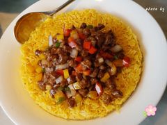 金沙牛肉泰米饭-雀蓝川菜(奥体广场店)