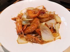 油爆虾-吕氏疙瘩汤·海鲜新鲁菜(凯德mall新都心店)