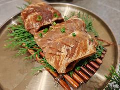 -草家酱蟹炭火烤肉店(珲春南路一店)