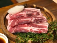 烤五花肉-草家酱蟹炭火烤肉店(珲春南路一店)