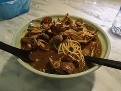 花蛤鱿鱼面-轻捞慢起面馆(新世界百货店)