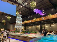 自助取餐区-蓝珊甄选海鲜自助·火锅大排档(近阿那亚店)