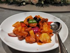 菠萝咕咾肉-川旺角川粤融合菜•海景餐厅(星海广场店)