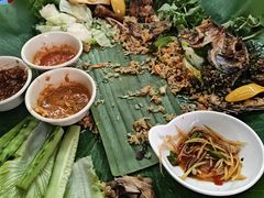 -沐毫傣泐云南菜孔雀宴•手抓饭傣味烧烤(曼听公园店)