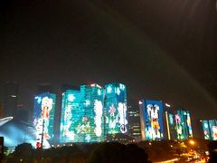-钱江新城灯光秀