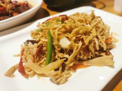干椒火腿炒笋丝-新竹里馆·花园餐厅(兴苑路店)