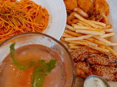 麻辣小龙虾意面-必胜客(航洋国际店)