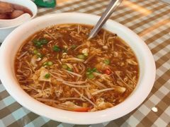 酸辣银鱼羹-君来梁溪饭店-餐厅