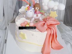 -卡比儿童蛋糕·心意定制·低脂零卡糖动物奶油FancyBALLOON(滨海店)